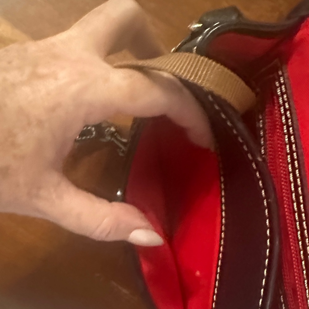 Dooney & Bourke Black Pebbled Leather Crossbody - Picture 6 of 6